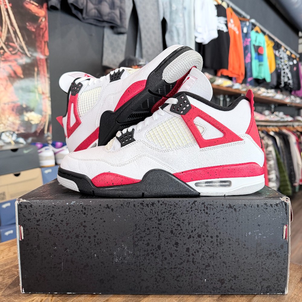 Jordan 4 Retro Red Cement - Size 11