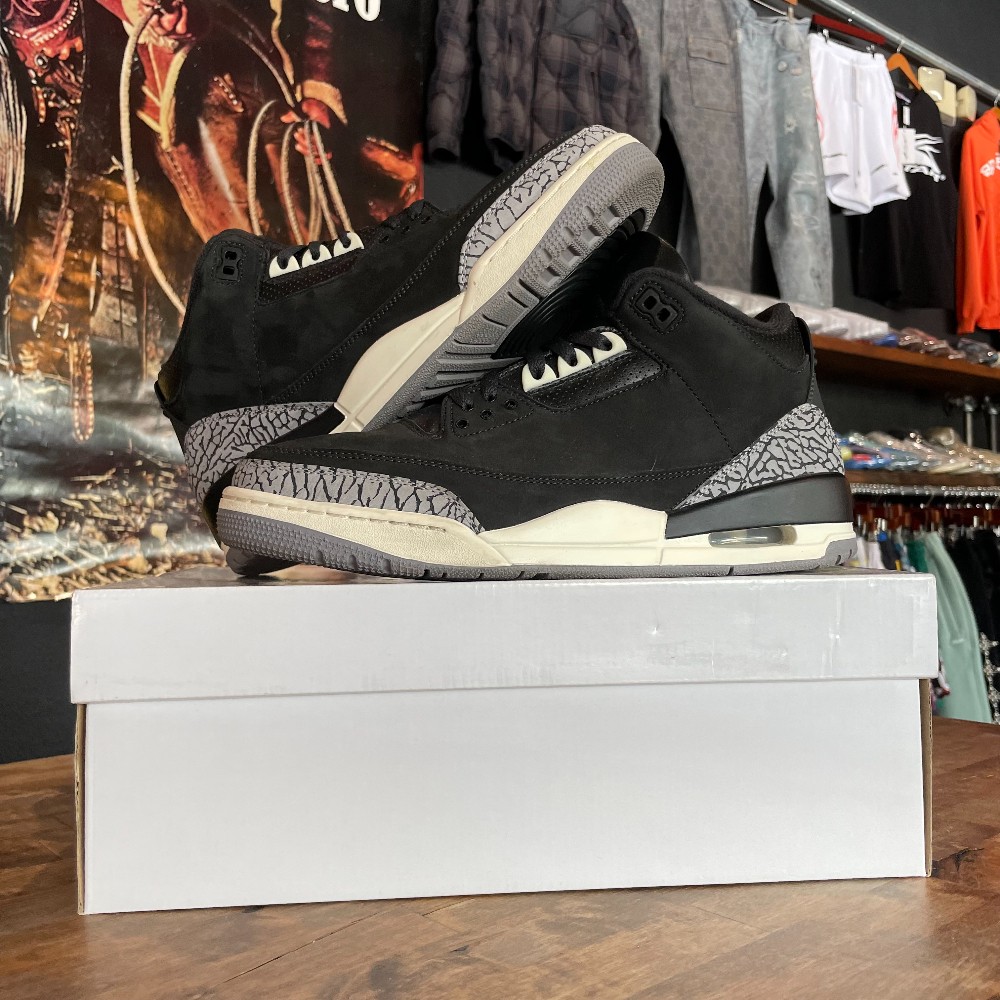 Jordan 3 Retro (W) Off Noir - Size 12W
