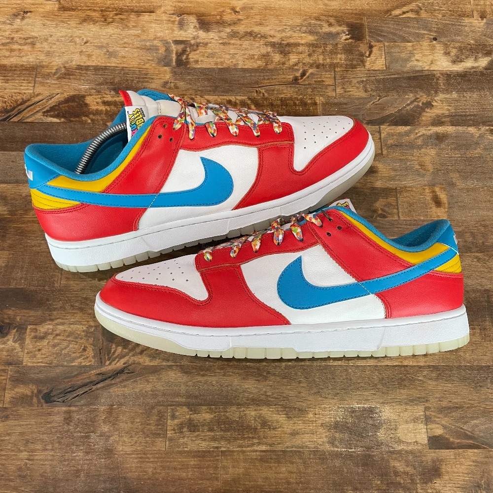 Dunk Low Lebron Fruity Pebbles (No Box) - Size 13