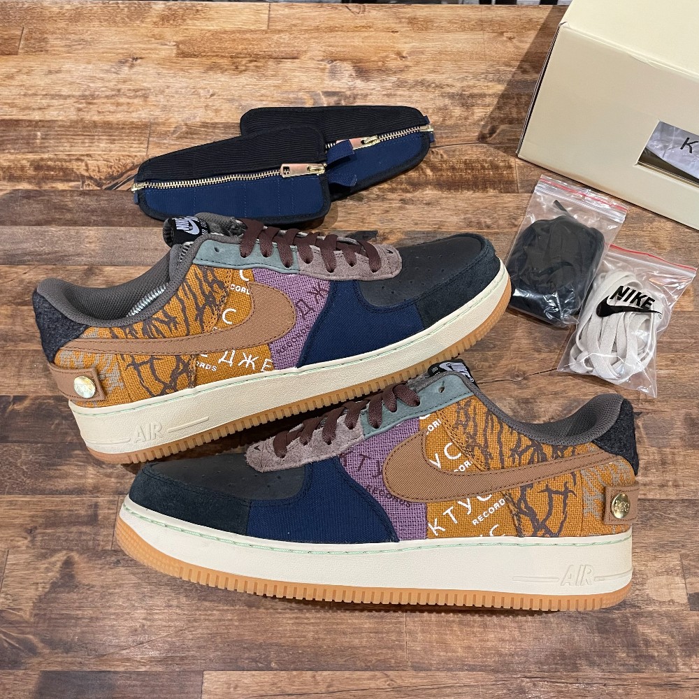 Travis Scott x Nike Air Force 1 Low Cactus Jack - Size 12