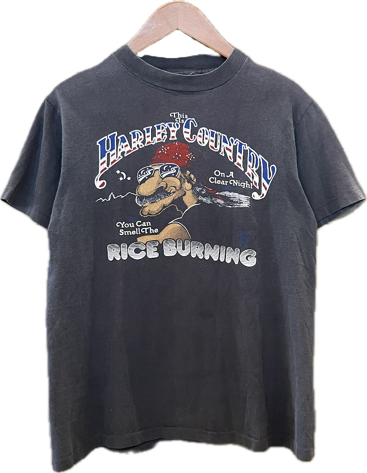 80s Harley Country Clear Night Tee - M