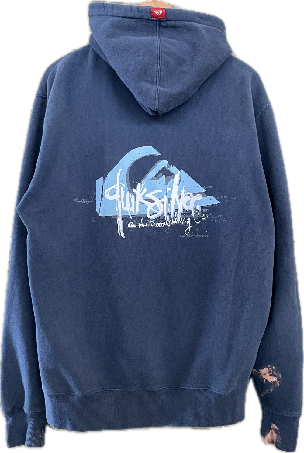 Y2K Quiksilver Full-Zip Hoodie - L