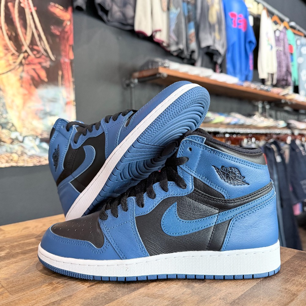 Jordan 1 Retro High (GS) Dark Marina Blue [No Box] - Size 6.5Y