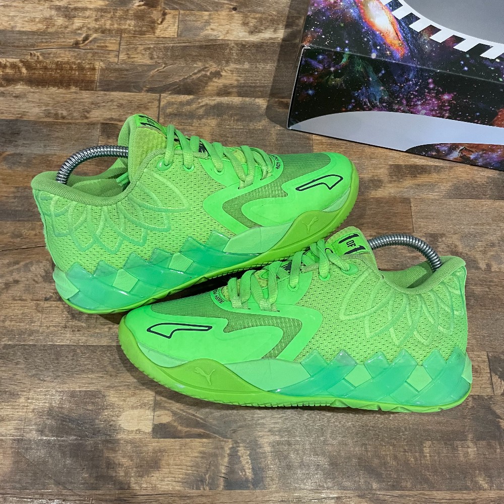 Puma LaMelo Ball MB.01 Lo (GS) Green Gecko - Size 6