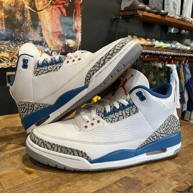 Jordan 3 Retro Wizards (No Box) - Size 10.5