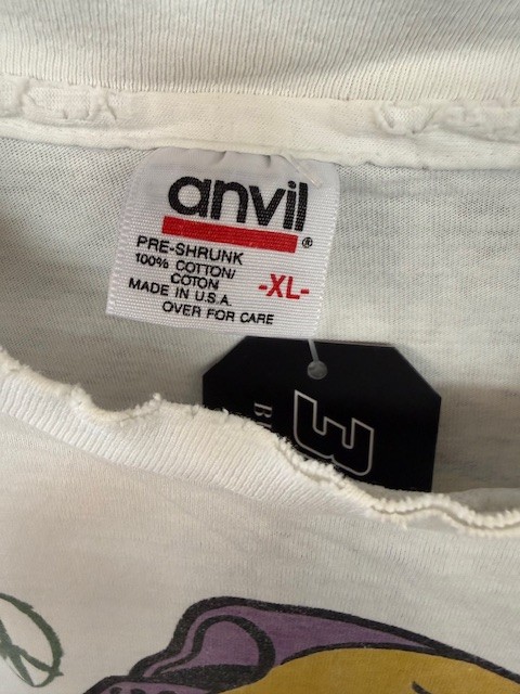 90s Betty Boop Peace Sign Tee - XL