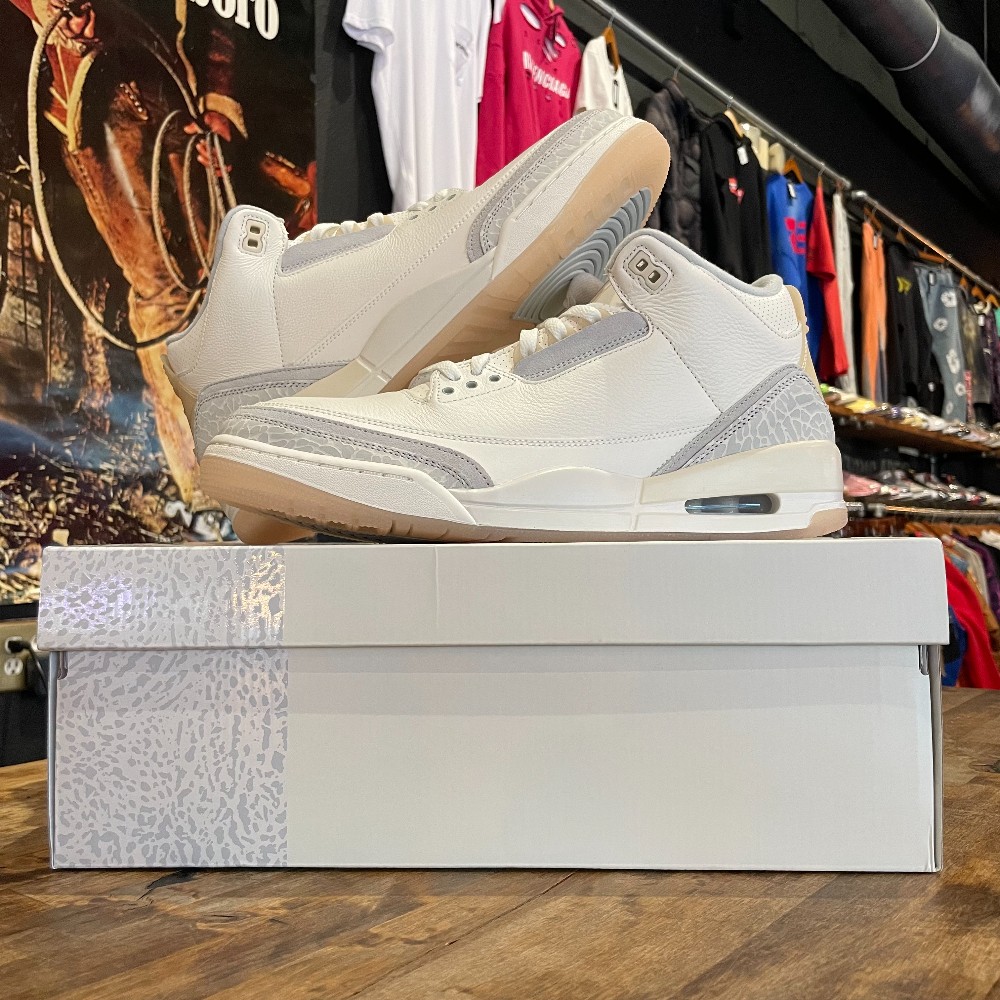 Jordan 3 Retro Craft Ivory - Size 12.5