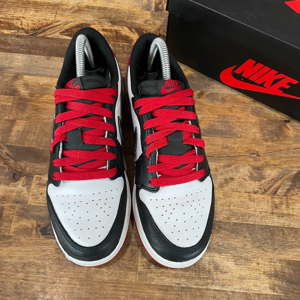 Jordan 1 Low Black Toe GS - Size 6.5Y