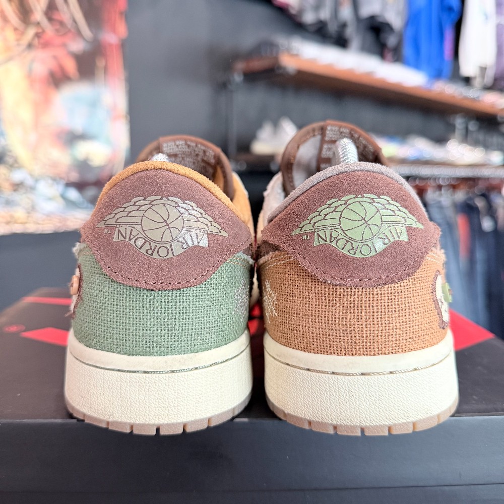 Jordan 1 Low Zion Voodoo - Size 9.5