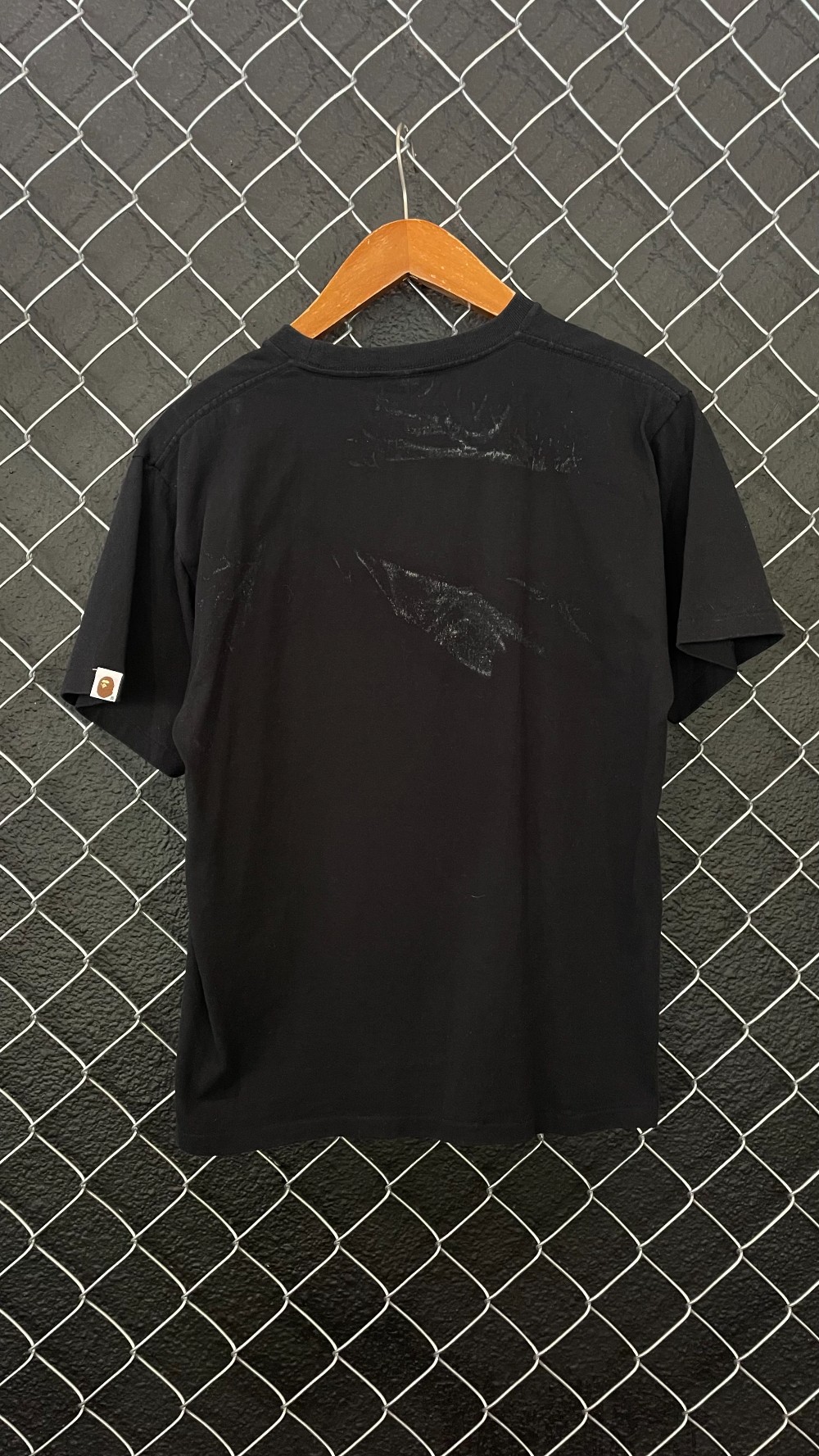 Bape Snow Camo College Tee - M