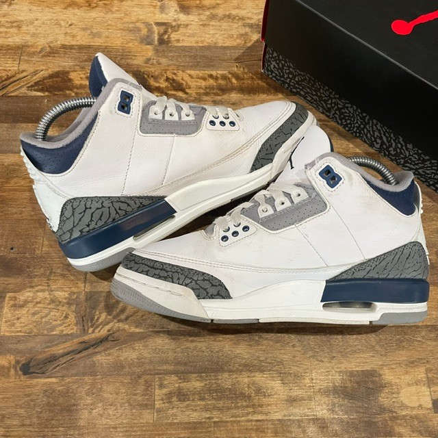 Jordan 3 Retro Midnight Navy (GS) - Size 5.5Y