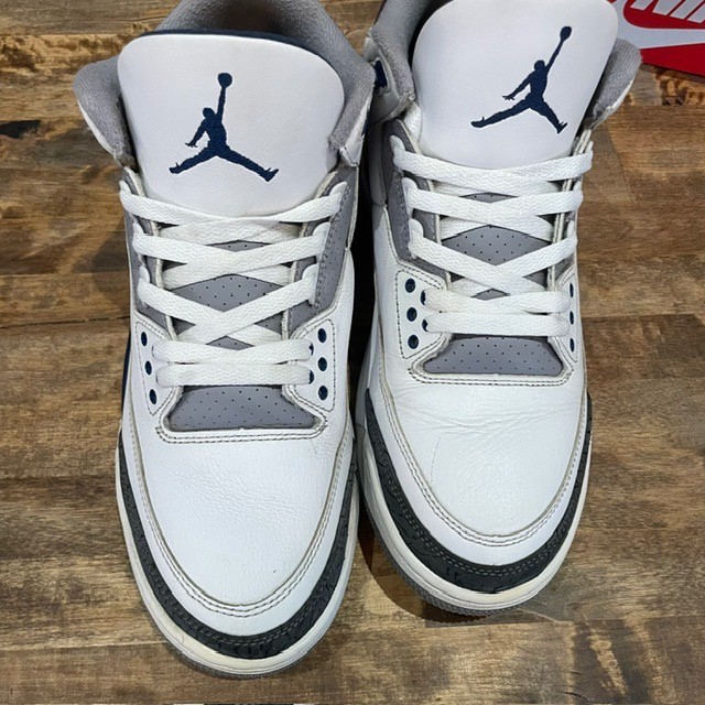 Jordan 3 Retro Midnight Navy (Replacement Box) - Size 10.5