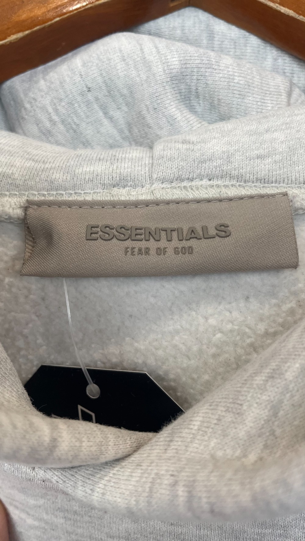 FOG Essentials Hoodie Light Heather Grey - M