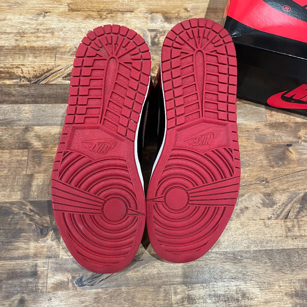 Jordan 1 Retro High Patent Bred - Size 8