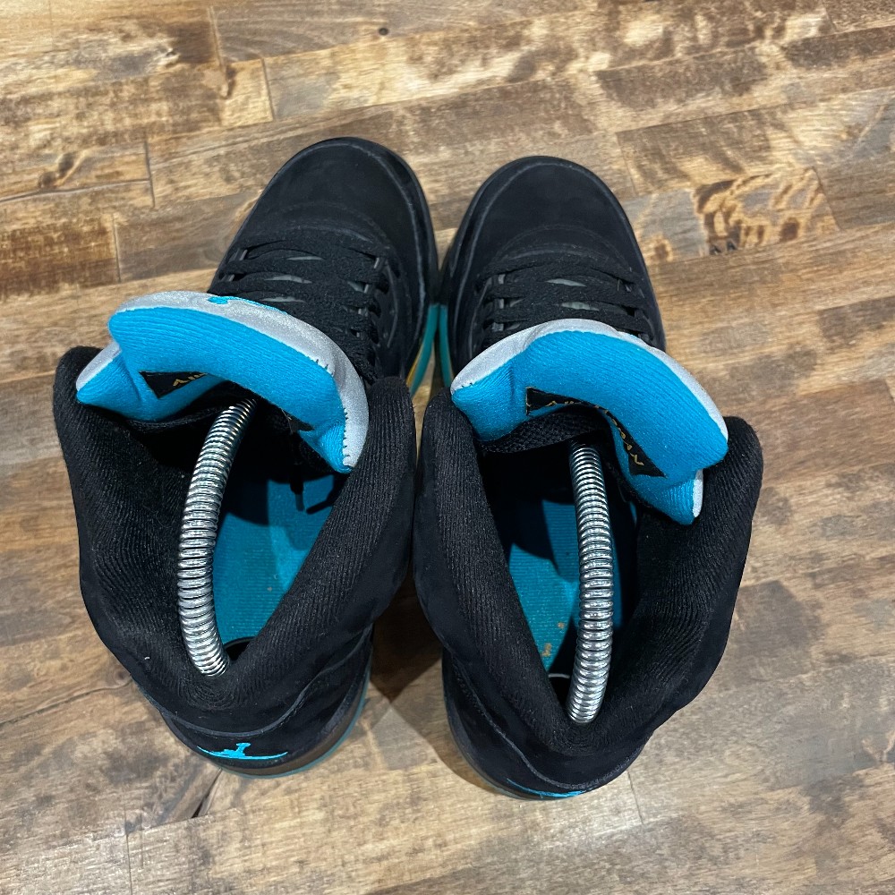 Jordan 5 Retro (GS) Aqua - Size 5.5Y (No Box)