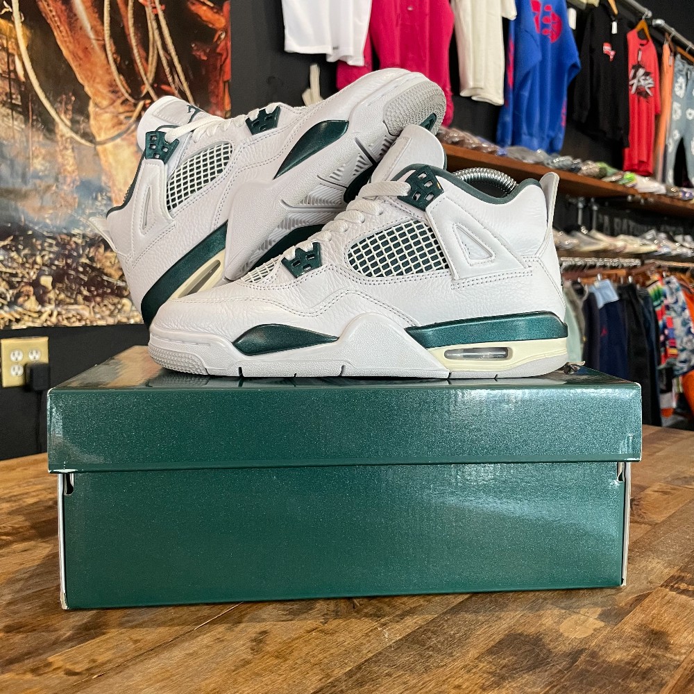 Jordan 4 Retro GS Oxidized Green - Size 5.5Y