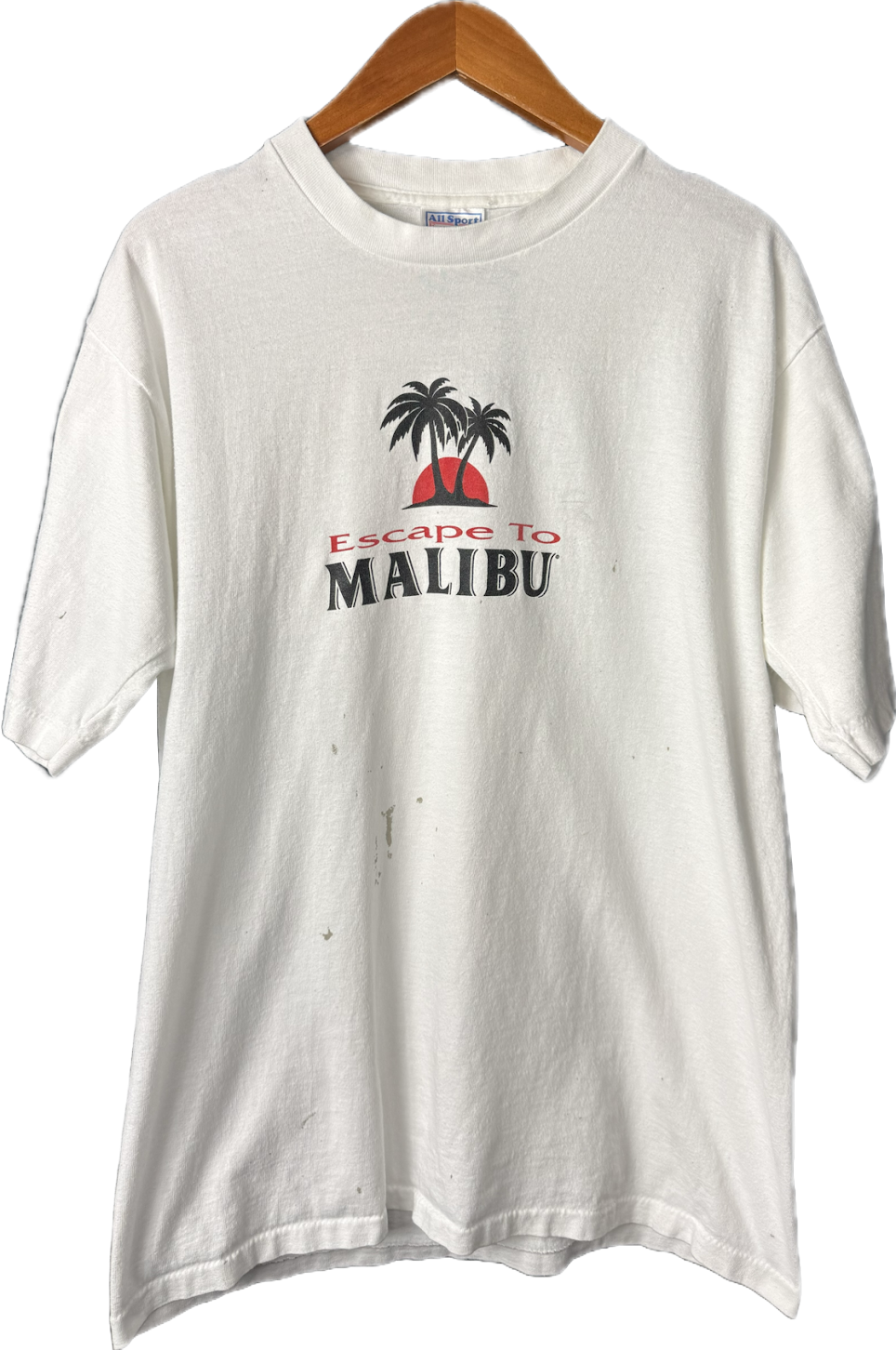 90s Malibu Rum Tee - L