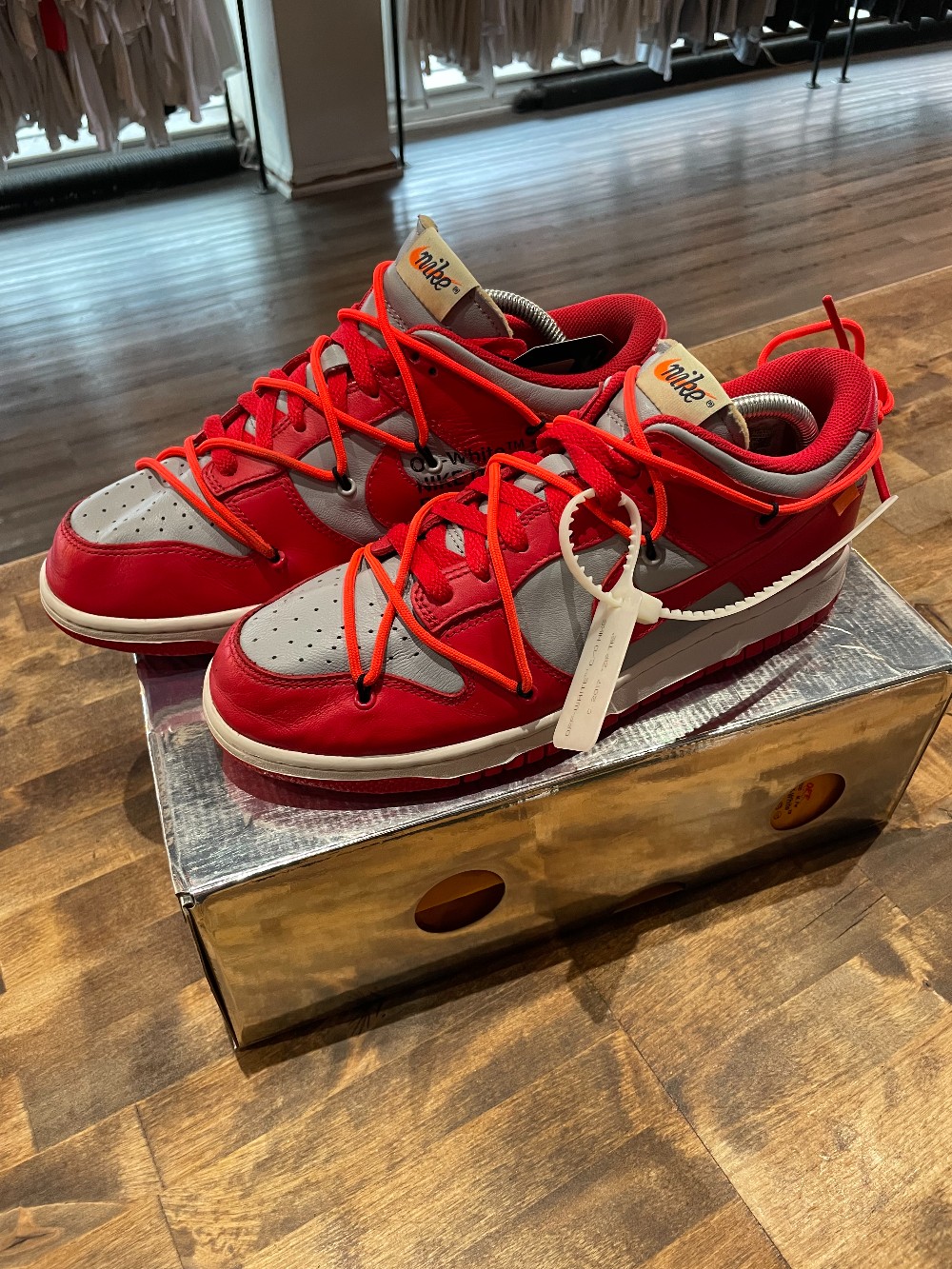 Nike Dunk Low Off-White UNLV - Size 8.5