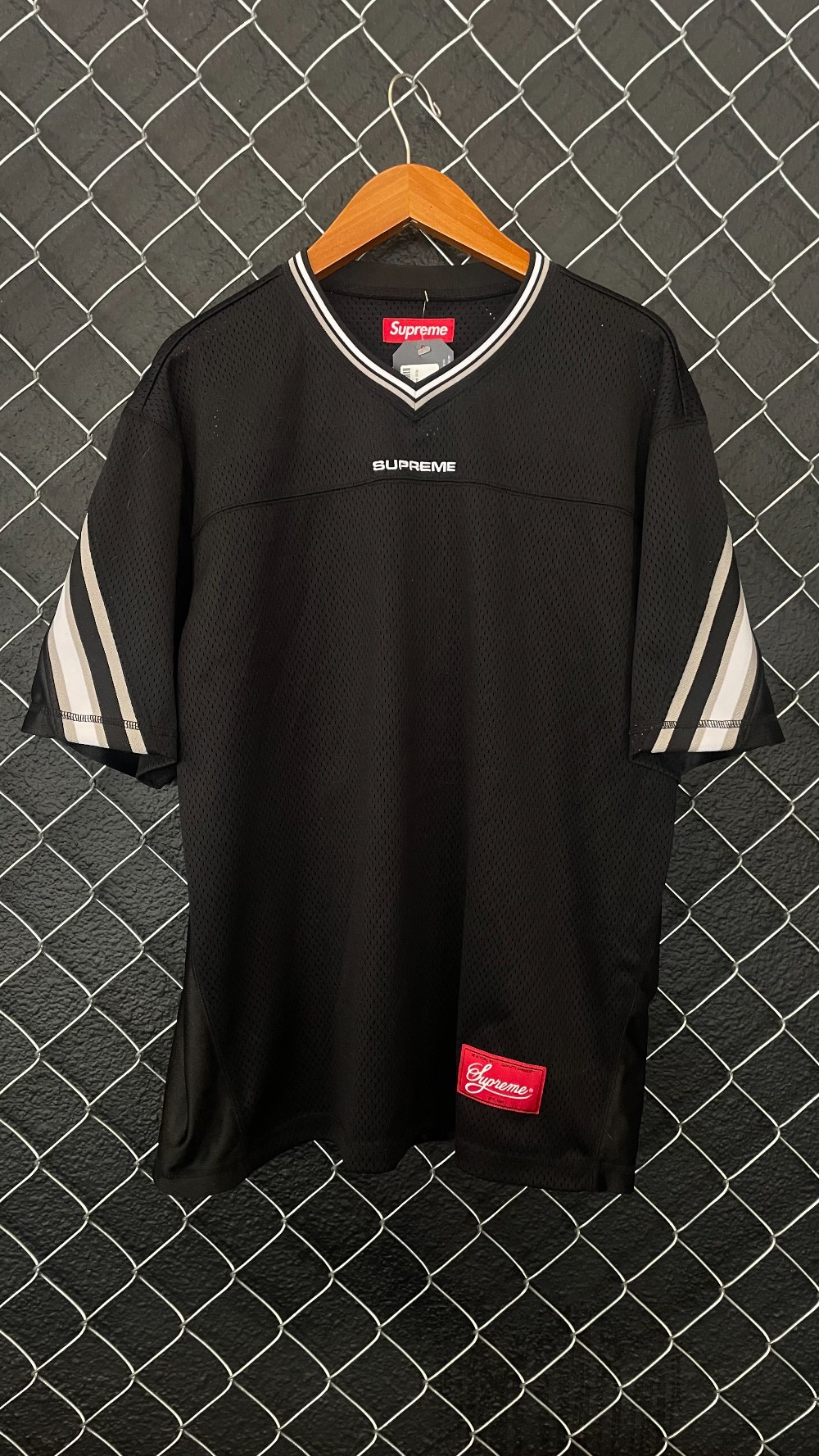 FW24 Supreme Jacquard Rib Jersey - M