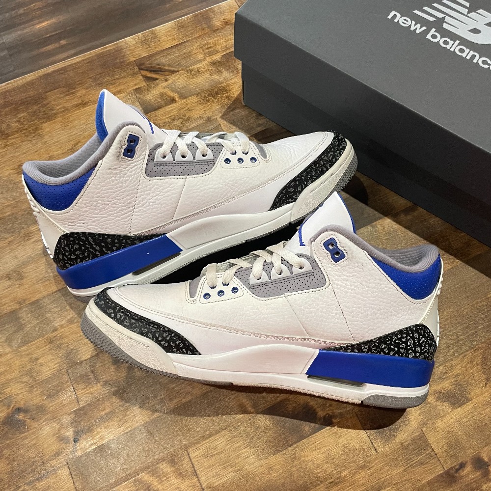 Jordan 3 Racer Blue (Replacement Box) - Size 10