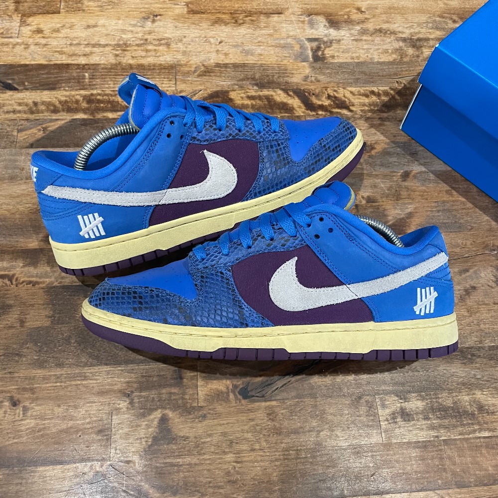 Undefeated x Nike Dunk Low 5 On It - Size 9.5