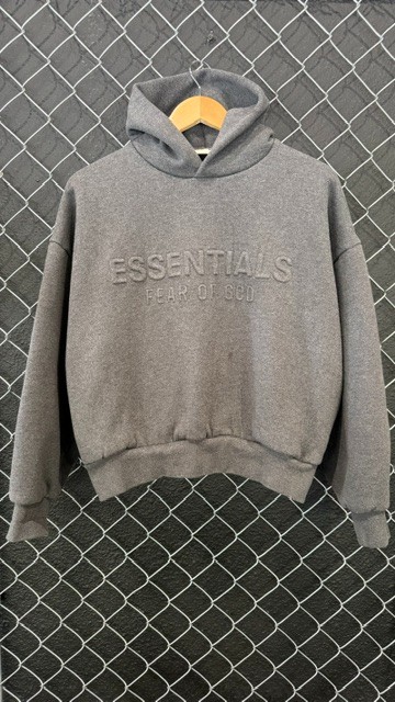 Fear of God ESSENTIALS Embossed 90s Fit Hoodie - M