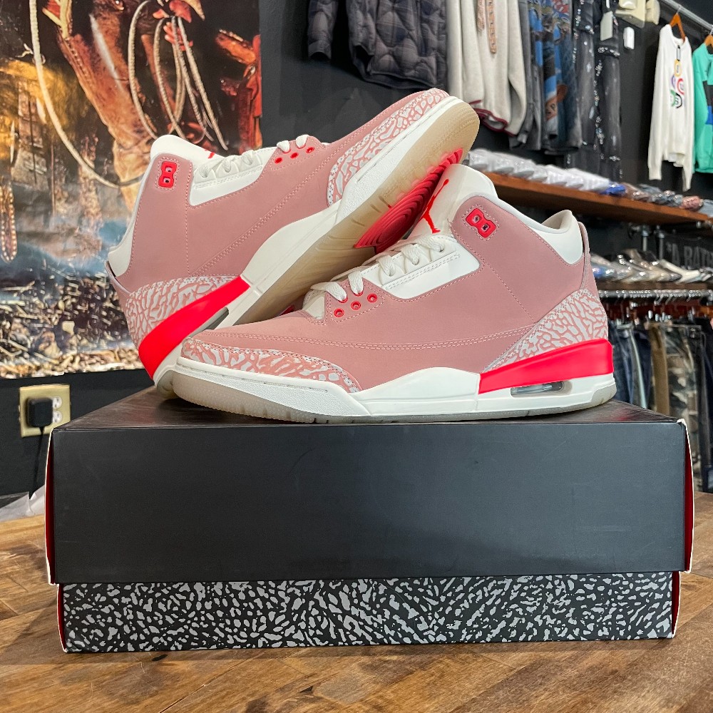 Jordan 3 Retro Rust Pink - Size 12W