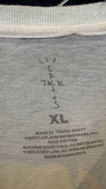 Cactus Jack x Fragment x Kaws Tee - XL