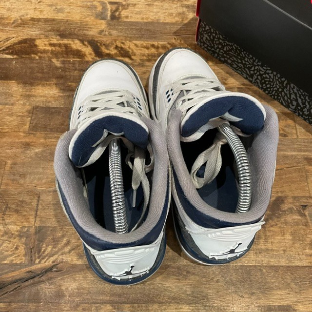 Jordan 3 Retro Midnight Navy (GS) - Size 5.5Y