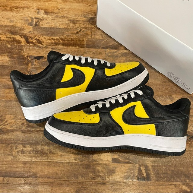 Nike Air Force 1 Low By You Yellow/Black - Size 12