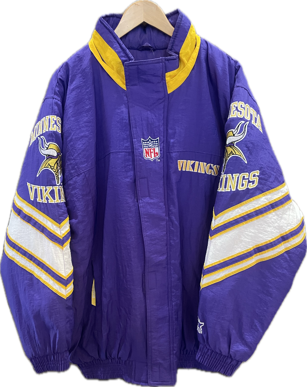 90s Starter Minnesota Vikings Puffer - XL