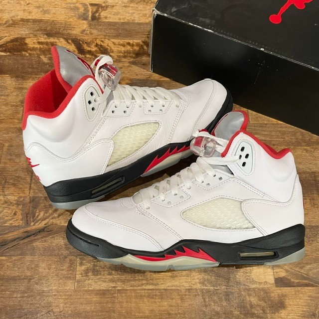 Jordan 5 Retro GS Fire Red (2020) - Size 6Y