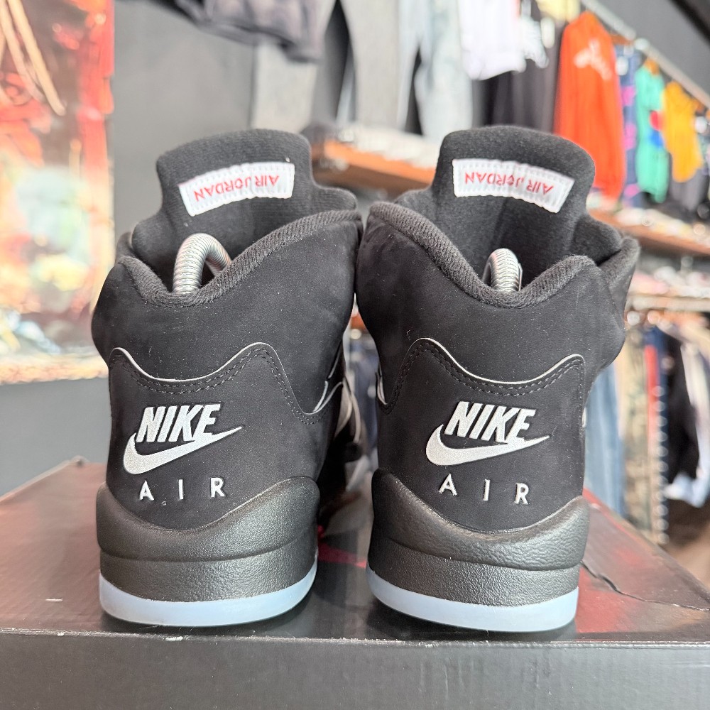 Jordan 5 Retro (GS) Black Metallic Reimagined - Size 6.5Y