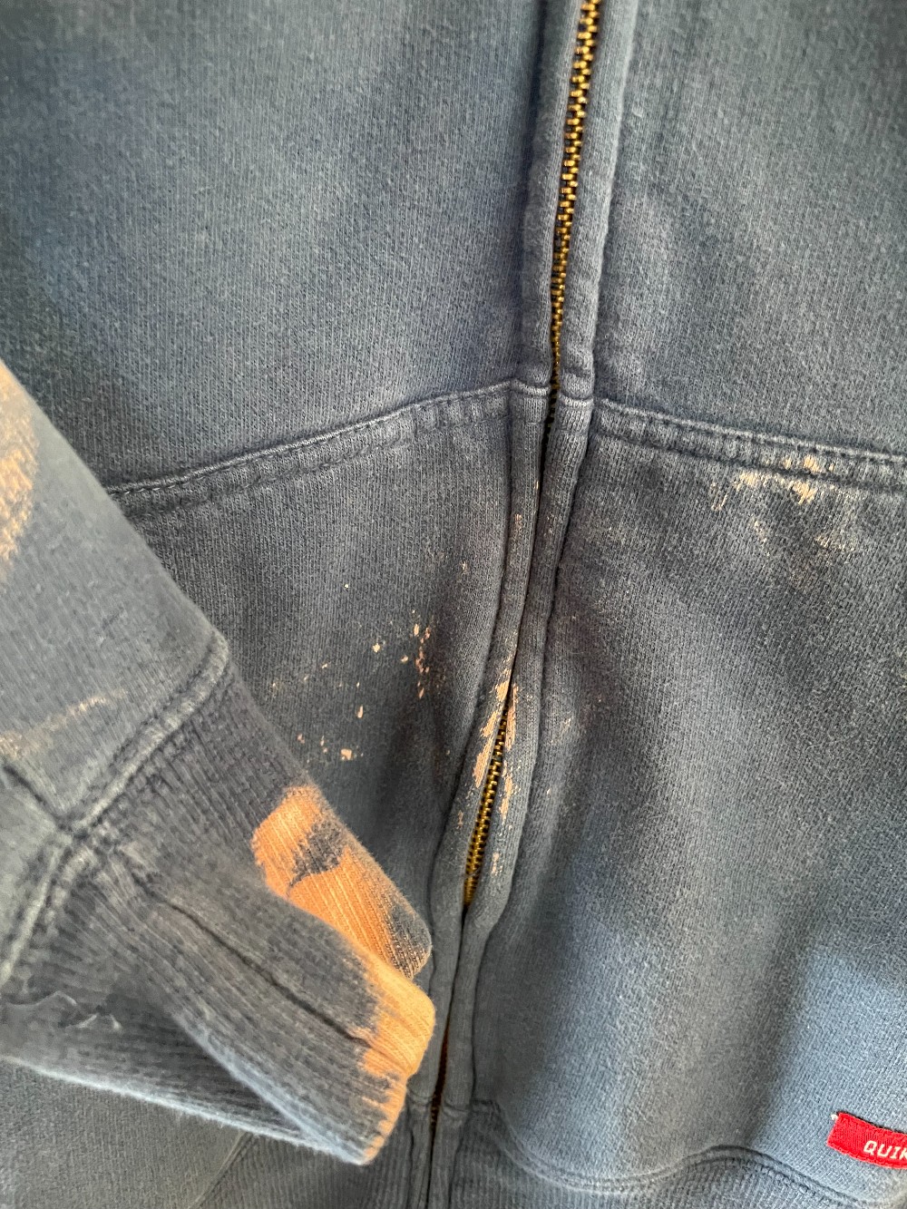 Y2K Quiksilver Full-Zip Hoodie - L