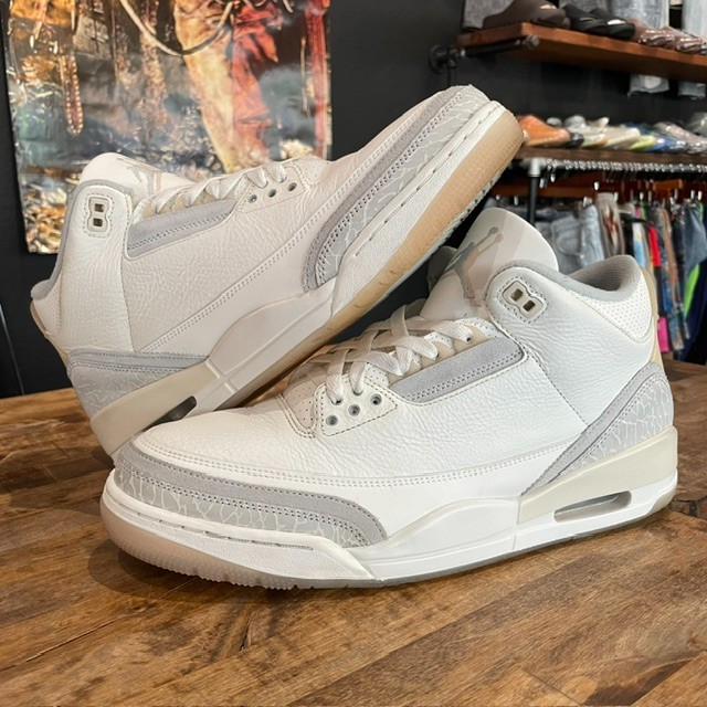 Jordan 3 Retro Craft Ivory (NO BOX) - Size 12