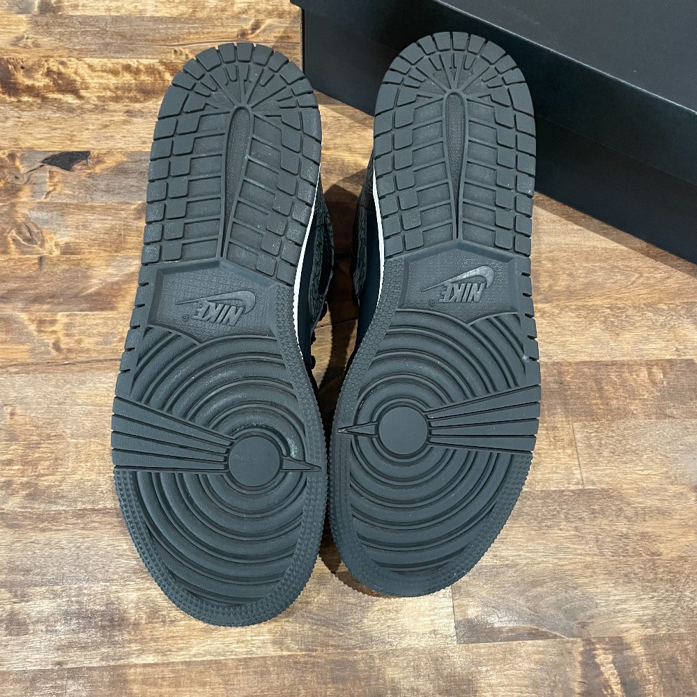 Jordan 1 Low (GS) Black Elephant - Size 6.5Y