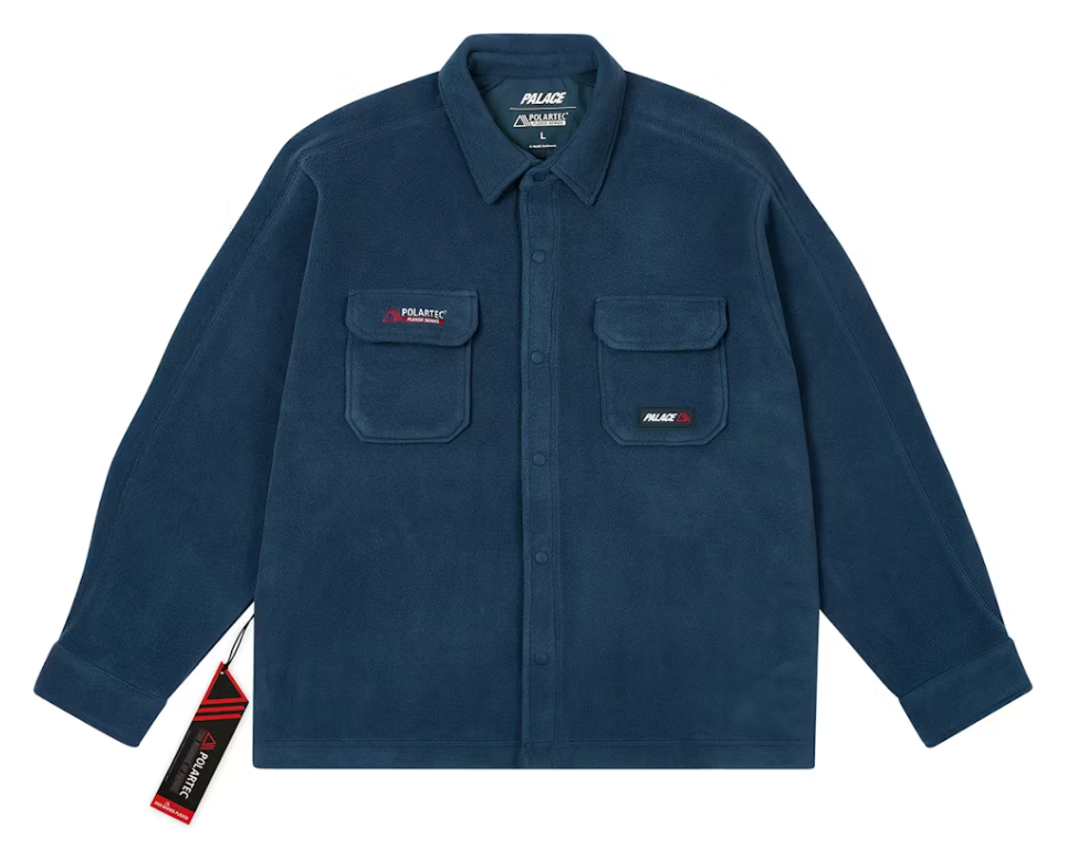 Palace Polartec Overshirt Navy - XL