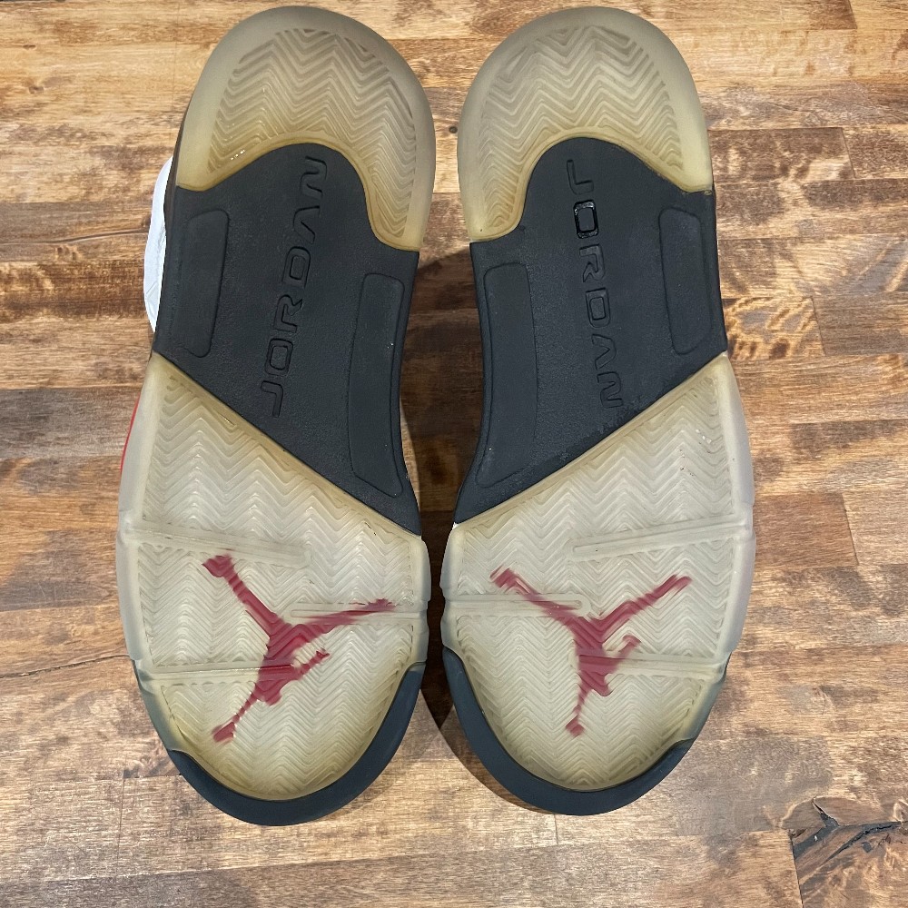 Jordan 5 Retro Fire Red 3M Tongue (No Box) - Size 10