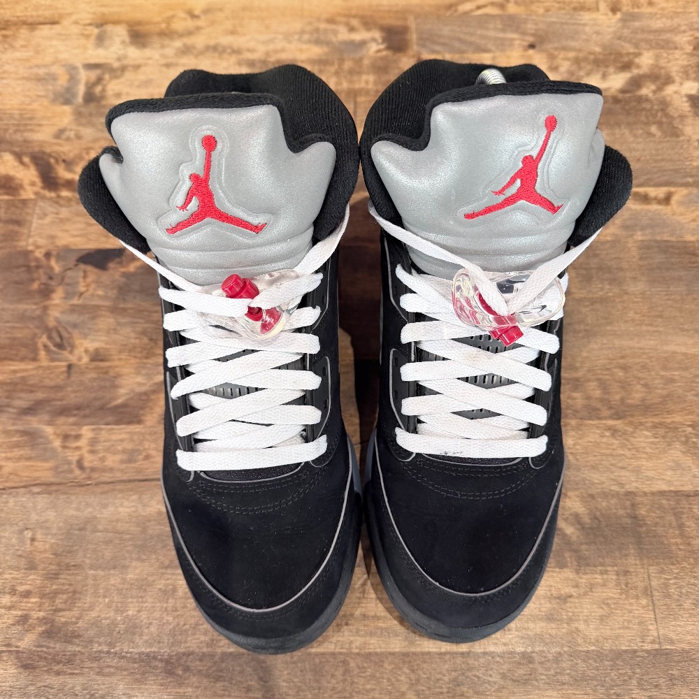 Jordan 5 Retro (GS) Black Metallic Reimagined - Size 6.5Y