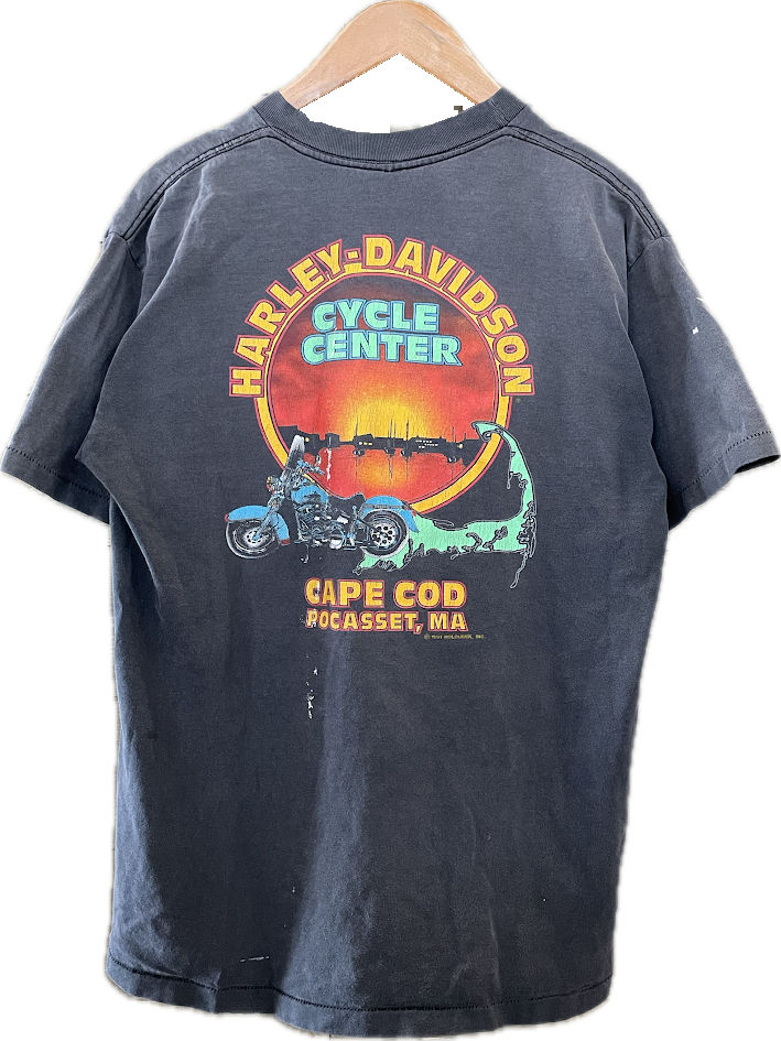 1991 Harley Cape Cod Tee - L