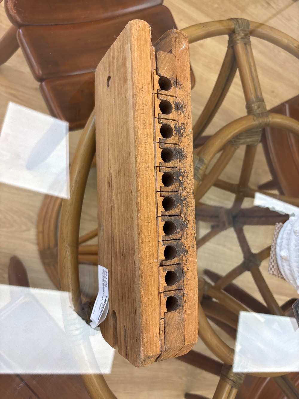 Vintage Wood Cigar Mold