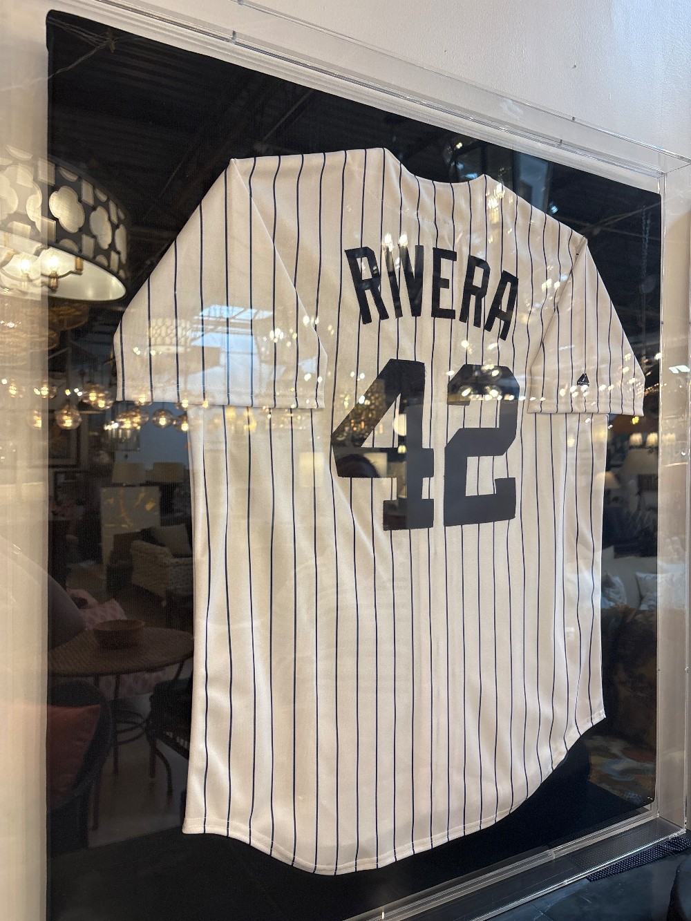 Mariana Rivera New York Yankees Jersey, Acrylic Frame