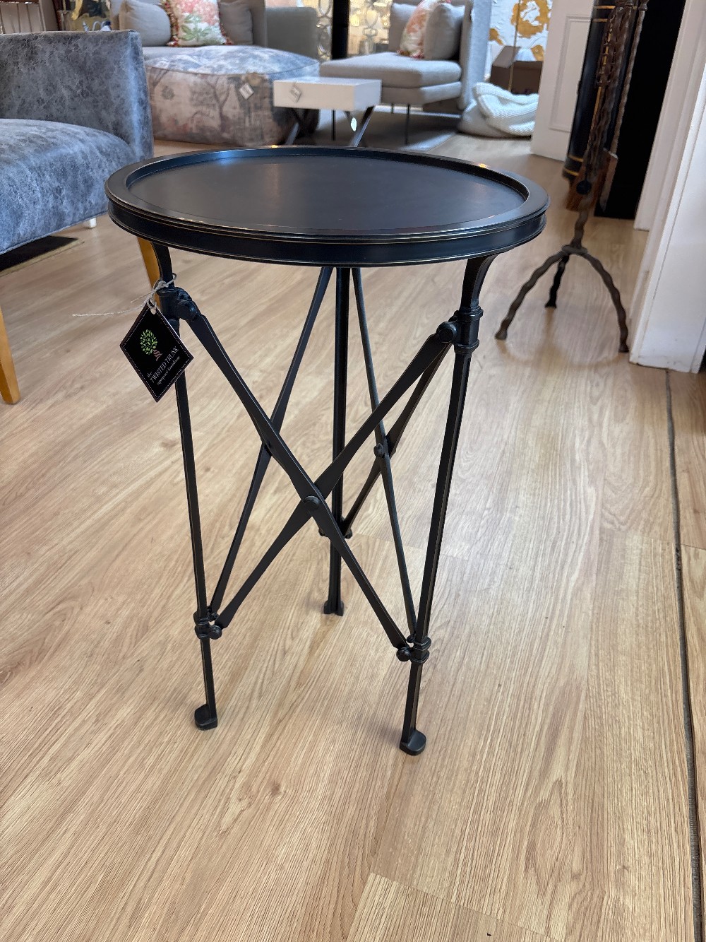 Pottery Barn Metal Side Table