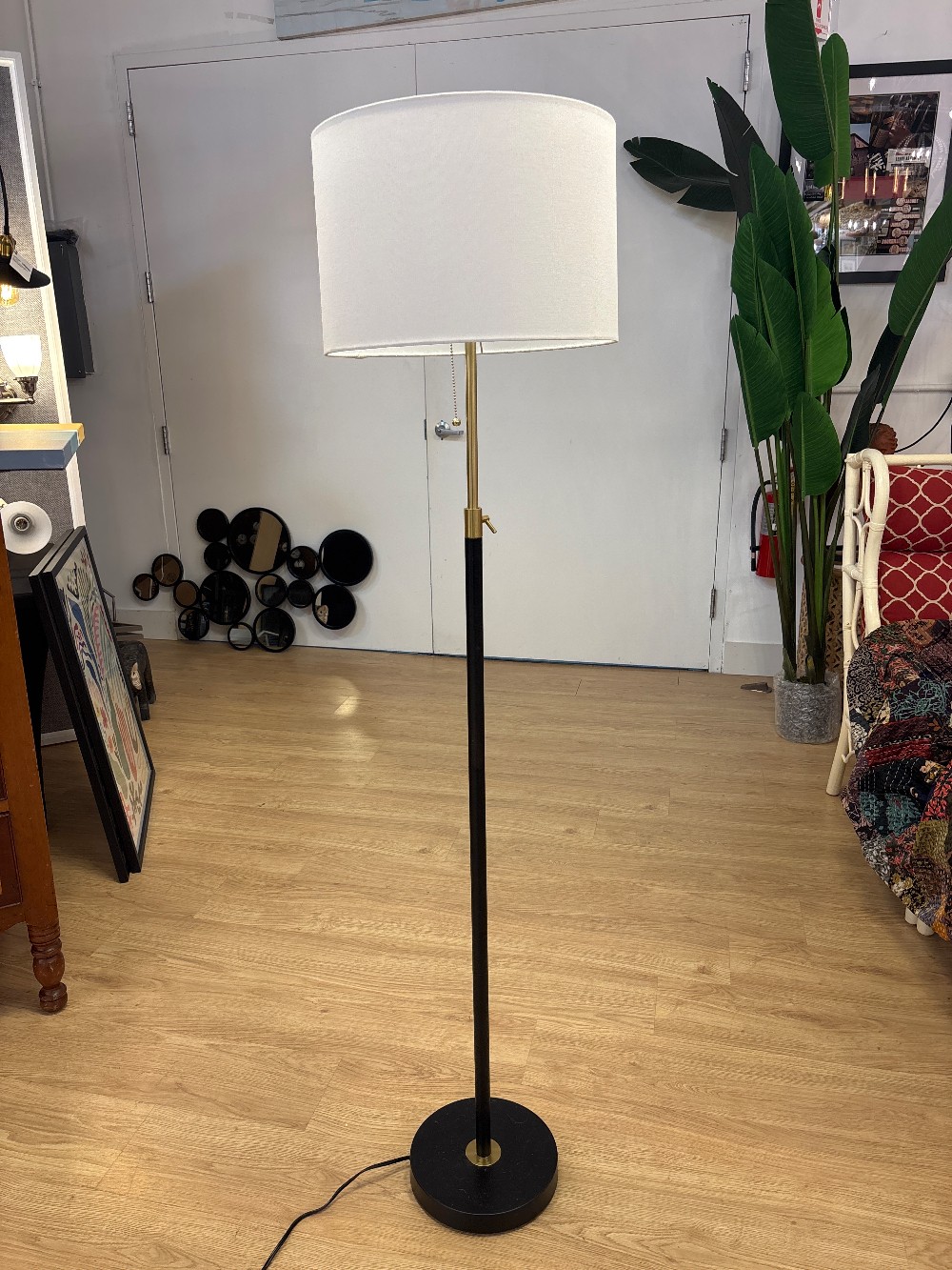 Modern Brass Adjustable Floor Lamp