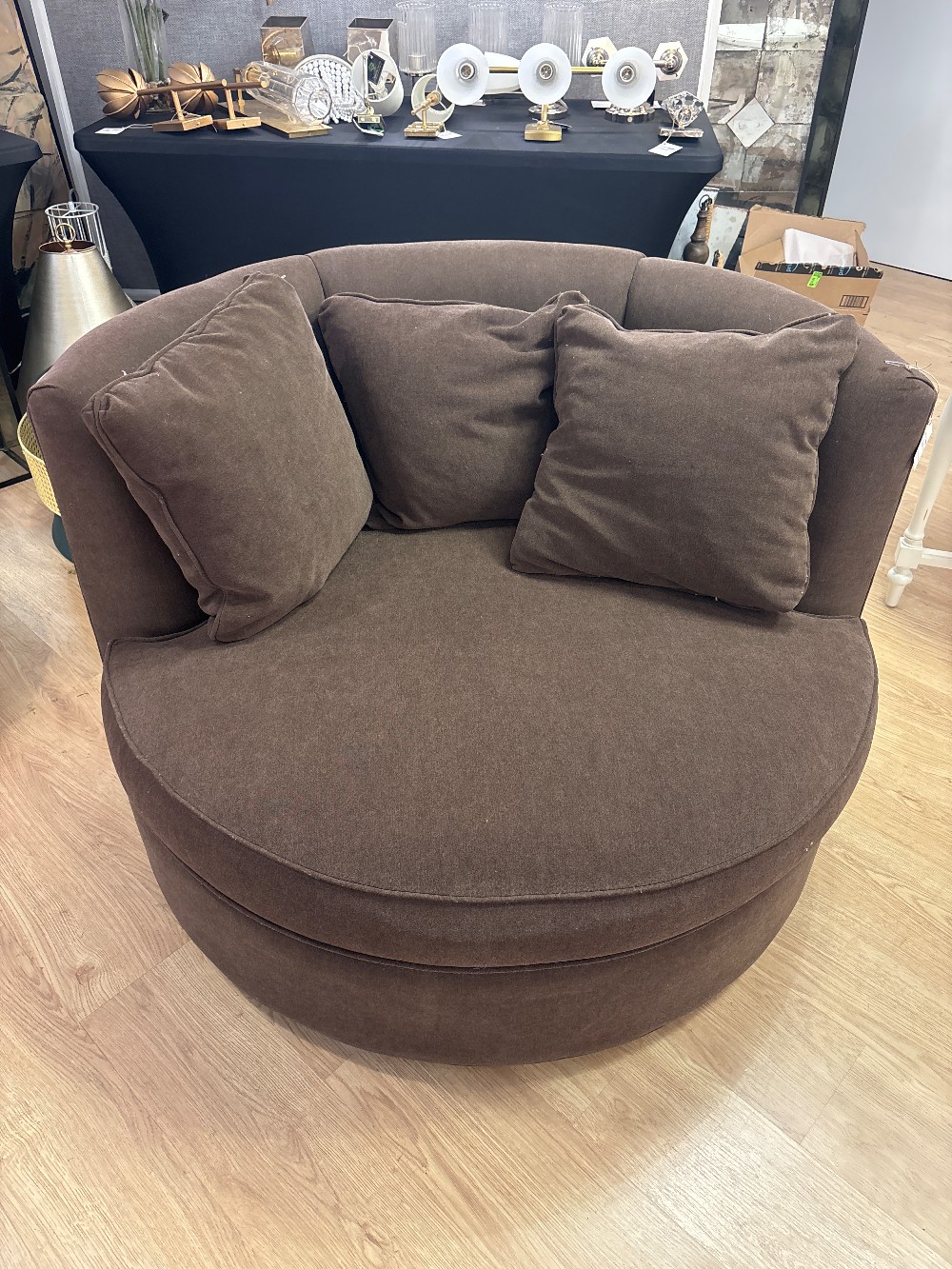 Room & Board Eos Oversized Swivel Chair