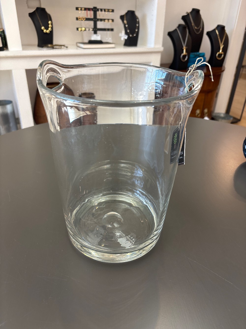 Hand Blown Glass Champagne Ice Bucket