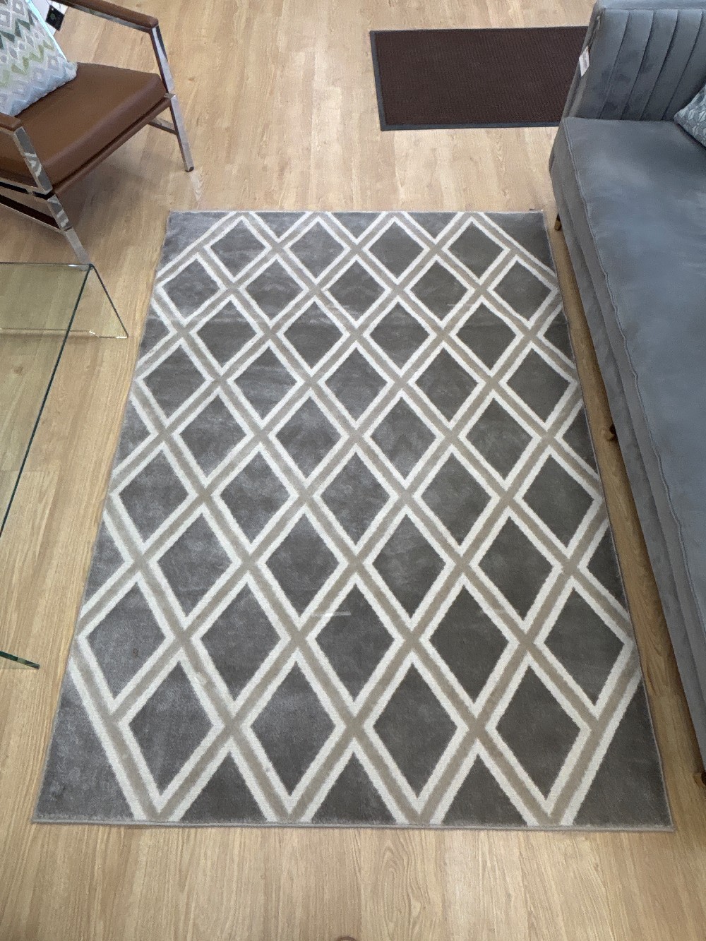 Cotemporary Lattice Rug