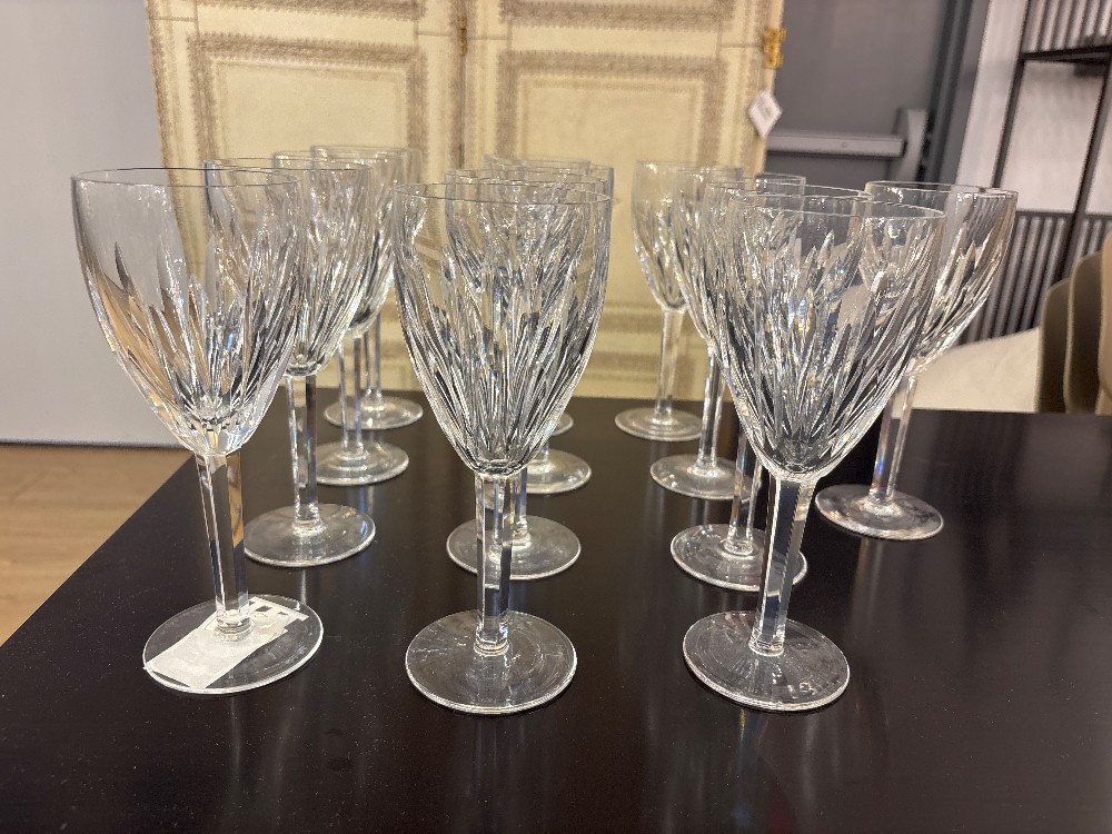 Waterford Carina Crystal Wine Glasses - Set of 13
