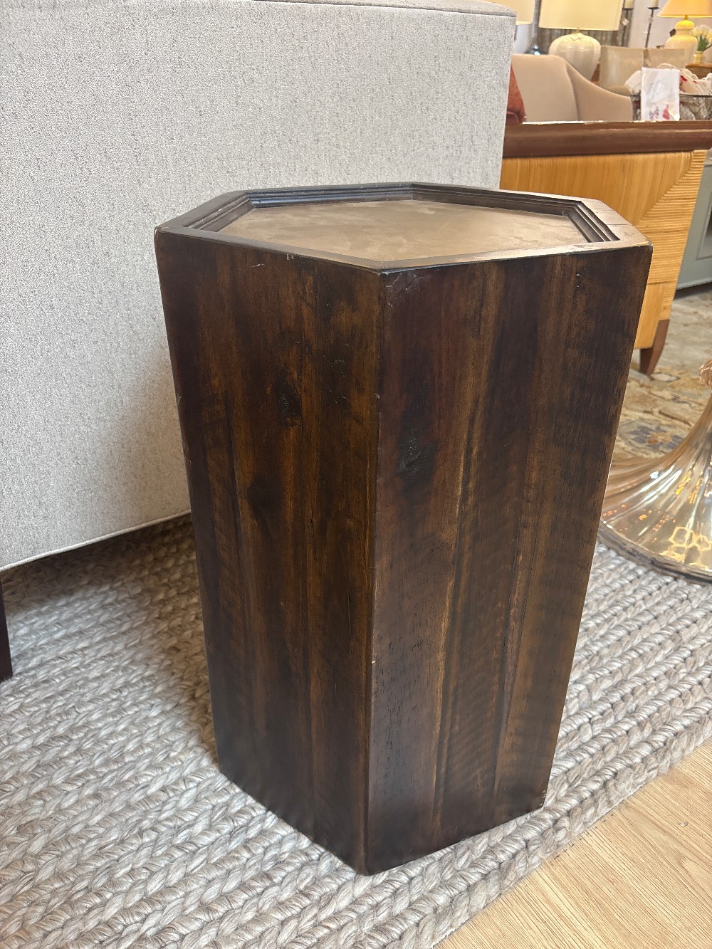 Hammary Hex Side Table