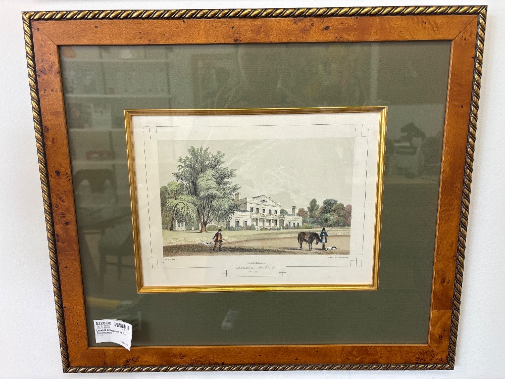 Larkhill Lithograph by C.J. Greenwood